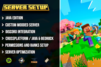 set up your custom minecraft server with mods