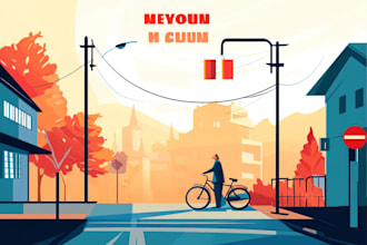 create modern flat vector illustration