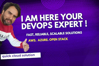 set up and manage your cloud on AWS, azure, or google cloud as devops engineer