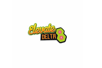 design delta cannabis gummy candy brand logo