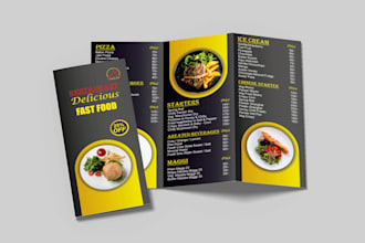design bifold, trifold, flyer or brochure
