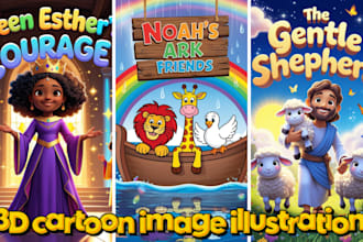 illustrate your christian children storybook bible stories and kids prayer book