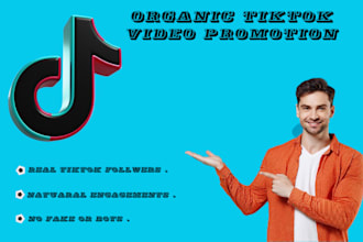 do super fast organic tiktok promotion