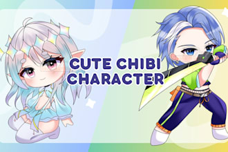 make cute chibi illustration with my style based on your request