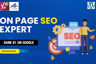 do on page SEO services with yoast plugin