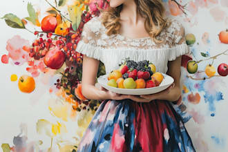 paint watercolor illustration and watercolor art