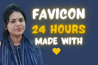 design a custom favicon for your website or brand