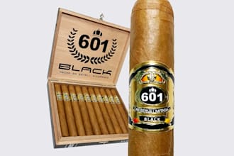 design luxury cigar brands label logo and box or any graphics design
