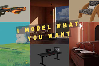 create stunning 3d models in blender for any project