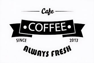 design restaurant, food, bar and coffee shop logo