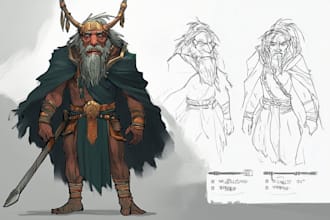 create character design concept art