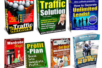design and create a BEAUTIFUL ebook cover for your ebook to help it sell better, just