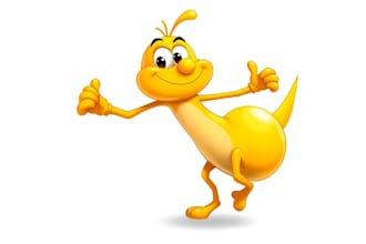 draw you as yellow cartoon character