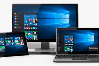 provide technical support and fix windows