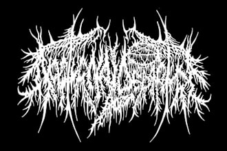 design your black, slamming, brutal, death metal band logo