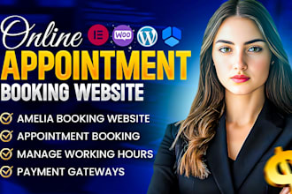 install amelia booking plugin and create appointment booking website