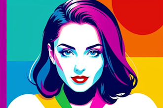 make a beautiful wpap pop art portrait
