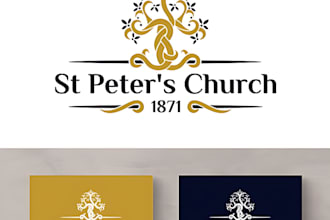 do elegant religious, church, ministry, christian logo and any graphics design