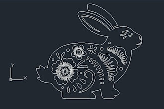 make vector tracing ,art design for your cnc rotter