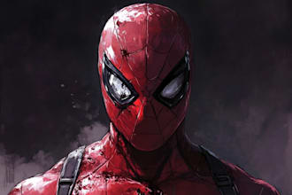 do cool superhero character im really good at this