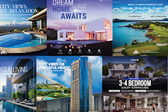 design social media ads for real estate