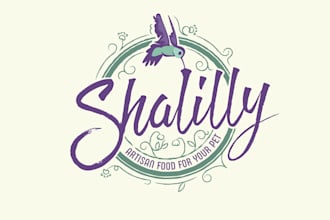 design awesome small business artisan food pets logo