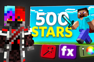 make a minecraft thumbnail