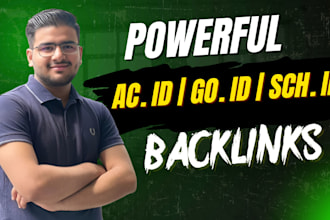 create high authority ac id go id sch id contextual backlink