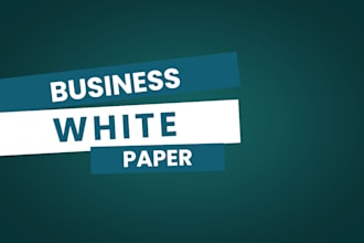 write your  business  white paper