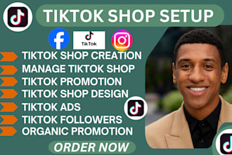 do tiktok shop, setup tiktok shop, manage tiktok shop, fb shop, tiktok marketing
