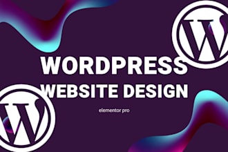 create a responsive wp landing page using elementor or elementor pro