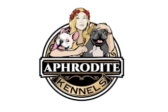 design french bulldog breeder music logo