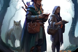 make a fantasy character art fantasy character