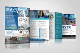 design a professional flyer design and poster  or logo design