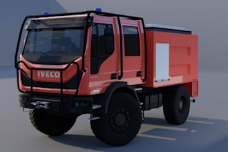 craft 3d automotive, fivem car, truck vehicle,gta5, zmodeler, uv wrap, low poly