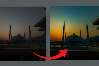 do professional image editing color grading in lightroom