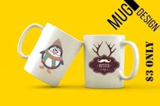 draw awesome mug designs