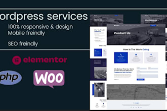 wordpress developer for international courier services website