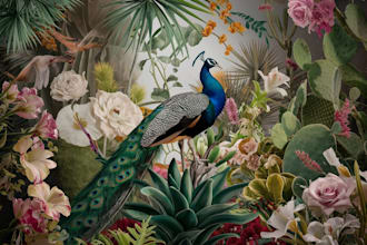 make any floral, animal or botanical art