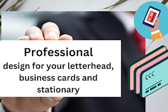 design letterhead, business card and stationery