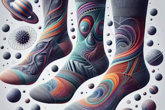 unique socks design and patterns