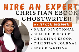 be christian ebook ghostwriter daily devotional self help ebook fitness ebook