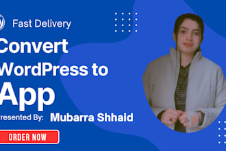 convert wordpress website to app