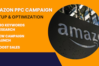 setup amazon PPC campaign, amazon PPC optimization, amazon PPC management