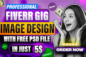 design fiverr gig picture and gig image or cover image