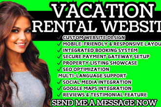 vacation rental website airbnb website rental property website vacation rental