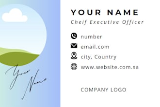create company letterheads and business cards