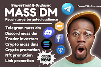 do cyrpto promotion telegram mass dm instagram mass dm twitter mass dms bulk sms