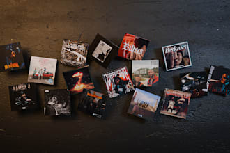 create the album cover that suits you