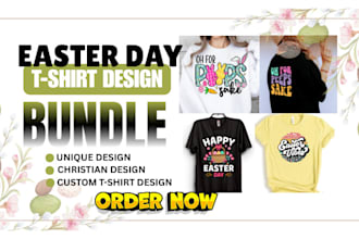 create unique easter t shirt vintage minimalist designs with printify for etsy